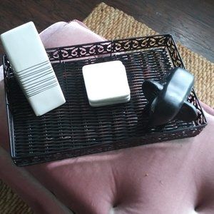 Copper and Black Tray